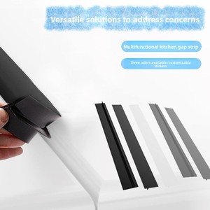 Bande d'étanchéité en silicone <span class=keywords><strong>pour</strong></span> cuisinière, anti-graisse et anti-taches, emballage sous vide – Meilleure vente - Product Image 2