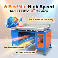 Machine de pose de strass automatique à grande vitesse avec PLC pour vêtements et chaussures – Foreuse rotative multifonctionnelle