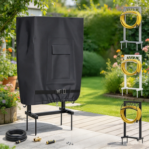 Telo in poliestere Oxford rinforzato per una copertura più aderente e protezione completa, borsa portaoggetti per tubo <span class=keywords><strong>da</strong></span> <span class=keywords><strong>giardino</strong></span> - Product Image 1