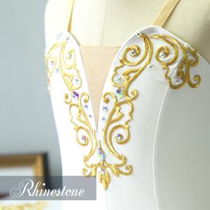 Классическая белая балетная пачка S0013 для девочек для соревнований - Product Image 4