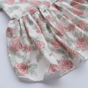 <span class=keywords><strong>Sottoveste</strong></span> in stile francese con rosa, abito Pet-friendly, abito primavera-estate leggero con maniche a sbuffo vestito da orsacchiotto simile a un orsacchiotto - Product Image 4