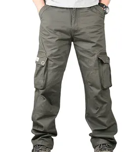 Autumn Spring New arrivals low MOQ men's cargo pant outdoor casual long trousers big side six pockets tactical pants