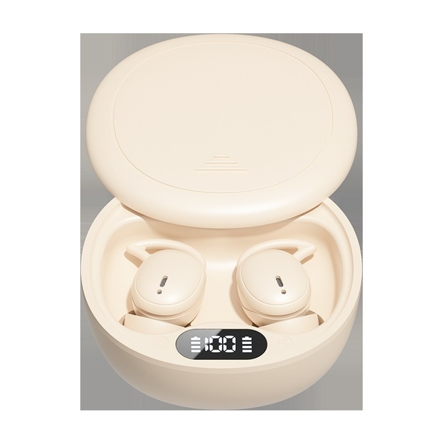 M73 for Sleeping Earphone Active Noise Cancellation In-ear Gaming Headphones Sliding Closure Voice Control 3-5 Hours