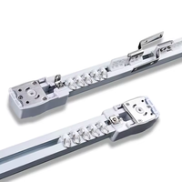Rail de rideau électrique SZMYQ Tuya avec commande vocale Alexa/Google, compatible maison intelligente, moderne, pour bureau, taille de rail personnalisable