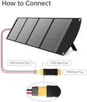 Adaptateur de connecteur XT60 mâle-femelle personnalisé, boîtier ABS, sans fil en cuivre, indice de protection IP67, 60A, plat, compatible avec les drones RC, les voitures jouets, les batteries Lipo