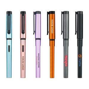 Anpassbarer 0,5mm Glatter Roter/Blauer/Schwarzer Kunststoff-Gelstift für Geschäftsunterzeichnungen mit Aufgedrucktem Logo (Mehrfarbig) CE-Zertifiziert - Product Image 2