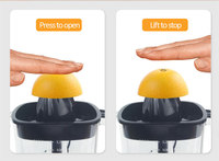 Best Verkochte Juicer Machine Roestvrij Staal Volautomatische Citrus Juicer Met Led Licht Weinig Ruis, Efficiënt
