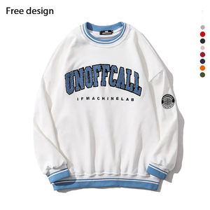 Men's Letter Print Crew Neck Cotton T-shirt - Product Image 1