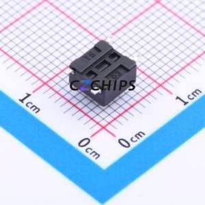 YTS-D003-3C Tactile Switch SMD-4P,6x6mm Switch Single Pole Single Throw Round Button 2.6N Vertical Mount - Product Image 2