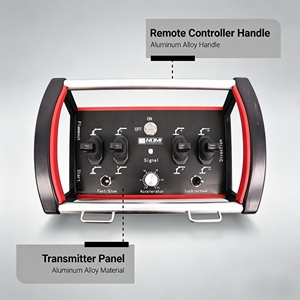 Heavy Duty Waterproof Wireless <b>Remote</b> Control with Fixed Code for Concrete Pump Truck Industrial Use 12V 24V 380V - Product Image 1