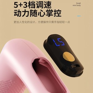 Mini Massage Gun 12 Speed Levels Brushless Motor 5 Massage Heads USB Rechargeable For Fitness And Muscle Relief - Product Image 2