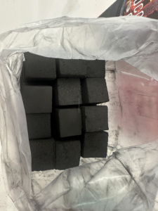 Vỏ dừa tự nhiên hookah than 26mm Khối | lâu dài Shisha than cho bán buôn | Nhà máy cung cấp trực tiếp - Product Image 3