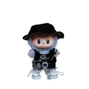 Segunda generación Labubu serie <span class=keywords><strong>de</strong></span> fiesta sentada <span class=keywords><strong>ropa</strong></span> <span class=keywords><strong>de</strong></span> muñeca lindo vinilo cara colgante solo <span class=keywords><strong>ropa</strong></span> accesorio para muñecas - Product Image 5