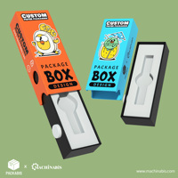 Stock USA Vente en gros de cartouches vides jetables 1g 2g 1ml 2ml en boîte en papier