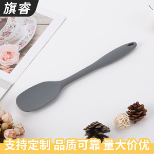 Silicone T-Shaped Spatula Grey Oven Safe Microwave Safe Hand Wash Only Cooking Utensil - Product Image 2