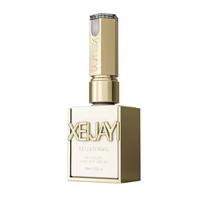 XEIJAYI Vernis à ongles gel UV effet œil de chat 15ml, longue tenue, liquide avec effet miroir aquatique, perles de verre haute brillance, DIY, conditionnement en flacon
