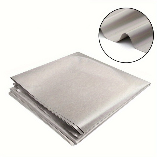EMF Defender Shielding Fabric Liner Blocks Radiation, WiFi, RFID, EMI, LF, RF Durable Flexible for Safe, Secure Living