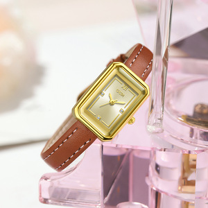 Reloj de Pulsera Elegante para Mujer, Estilo Coreano, Reloj de Estudiante, Nicho Exquisito, Retro, de Alta Gama, de Cuarzo - Product Image 1