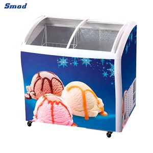 Congelador Horizontal Smad con Tapa de Vidrio Curvo, Modelo DDH-378C - Product Image 5