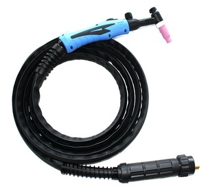 Torche de soudage TIG professionnelle WP-26/F/V/FV compatible avec l'argon, construction plaquée cuivre, interrupteur rotatif, entrée 54V, garantie de 3 ans - Product Image 1