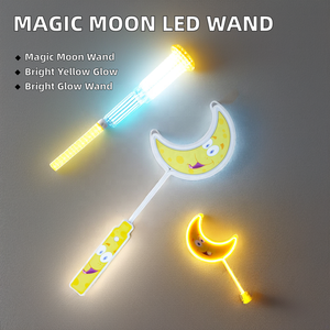 <span class=keywords><strong>Baguette</strong></span> <span class=keywords><strong>lumineuse</strong></span> LED néon pour enfants, <span class=keywords><strong>baguette</strong></span> <span class=keywords><strong>magique</strong></span> <span class=keywords><strong>lumineuse</strong></span> jaune brillante, jouet lumineux en PVC, <span class=keywords><strong>baguette</strong></span> <span class=keywords><strong>magique</strong></span> de fête, <span class=keywords><strong>baguette</strong></span> <span class=keywords><strong>magique</strong></span> de lune - Product Image 6