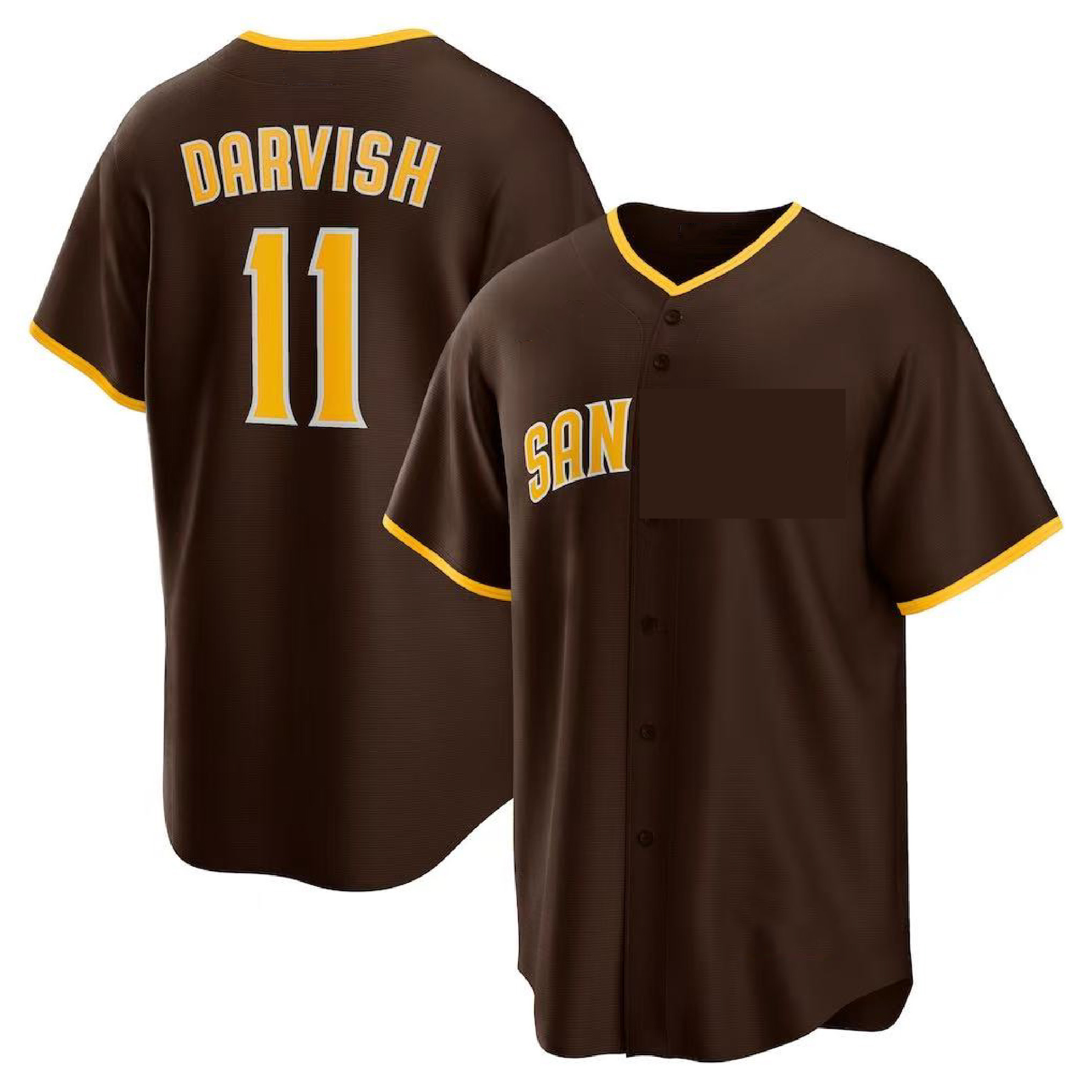 11#Darvish marron