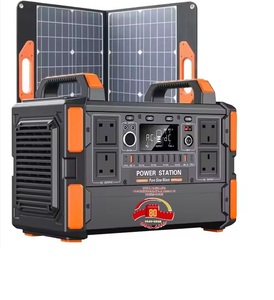 Solar <b>Generator</b> 200W/300W/600W/1200W/2500W Pure Sine Wave Portable Power Station Car MPPT for Outdoor Use - Product Image 4