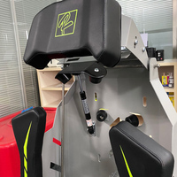 Sièges de camion de pompiers en fibre de carbone personnalisés avec support SCBA intégré siège d'appareil respiratoire accessoires d'équipement de lutte contre l'incendie