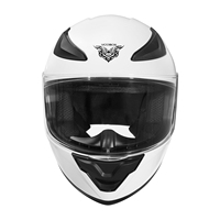 Casque de moto intégral VCOROS VF103 unisexe, haute qualité, ultraléger, respirant, homologué DOT avec visière transparente pour la conduite