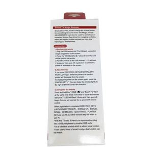 新款HR600魔术遥控器LG智能电视高品质USB 2.4G遥控器防水功能AM 433MHz - Product Image 5