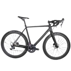 Carbonio Ghiaia Bike Cinese di Qualità eccellente R7000/R8000 Groupset 22 Velocità Ghiaia Bicicletta per professionale da corsa della bici della strada