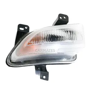 CARMATES רכב קדמי ערפל אור איתות מנורת פרק אור עבור 2015-2018 Jeep Renegade 68256431AA 68256432AA