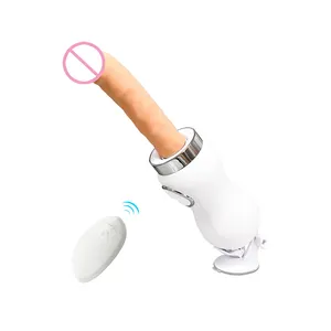 Automatische Elektrische Thrusting Dildo Vibrator Sex Machine Voor Vrouwen Telescopische Sterke Trillingen Sex Toy