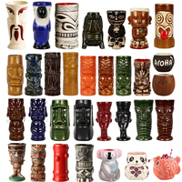 Vente en gros de mugs TIKI Hawaïens au design unique, verres à shot et mugs à cocktail en céramique TIKI