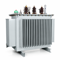 Transformateur de distribution de puissance triphasé immergé dans l'huile à faible perte S9/S11 10kV/35kV 30kVA-3150kVA IEC60076 50Hz avec enroulement en cuivre 11kV