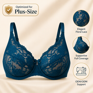Soutien-gorge lissant pour le dos avec détails en dentelle et bretelles réglables - Product Image 3
