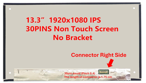 NV133FHM-N6L NV133FHM-N60 B133HAN05.K N133HCE-E7A B133HAN06.8 <span class=keywords><strong>DELL</strong></span> 7300 LCDスクリーン交換用 FHD 1920×1080 30ピン 新品パネル - Product Image 2