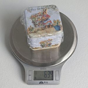 <b>Easter</b> Egg Rabbit Metal Wrought Irostorage Candy and Cookie <b>Gift</b> Packaging Empty Tiorganizer <b>Box</b> - Product Image 4