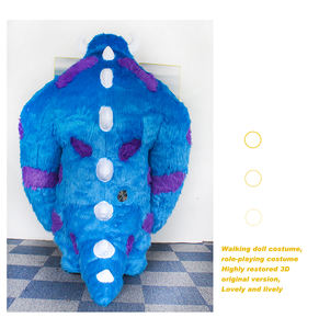 Monsters Inc personaje de dibujos animados 6-8ft inflable Grinchs & Sully Krampus Monsters Onesie gigante Cosplay mascota disfraz volar traje - Product Image 5