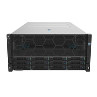 Servidor Barebone TOPLOONG F-G587-H12-A8 5U 8GPU, Compatible con Dos Intel Xeon de 4ª/5ª Generación, RTX4090 5090 para Inferencia de IA