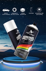 Pintura en <span class=keywords><strong>Aerosol</strong></span> para Retoques, Pintura en Spray de Color <span class=keywords><strong>Fluorescente</strong></span>, Anticorrosiva, de Gran Capacidad - Product Image 3