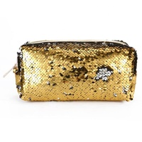 Offre Spéciale mode paillettes sirène réversible Sequin sac cosmétique pour les femmes magique pas cher Mini portefeuille avec fermeture éclair