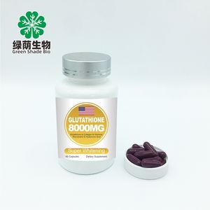 แคปซูลกลูต้าไธโอนธรรมชาติ 8000 มก. สารต้านอนุมูลอิสระที่มีประสิทธิภาพ เสริมสร้างภูมิคุ้มกัน อาหารเสริมเพื่อความงามสำหรับผู้ใหญ่ - Product Image 2