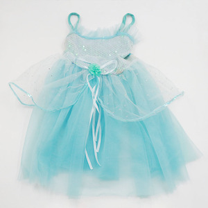 Nuovo Arrivo Costume da Principessa Elsa in Poliestere con Accessori per Bambini, Abiti per Feste <span class=keywords><strong>di</strong></span> Compleanno e Halloween - Product Image 6