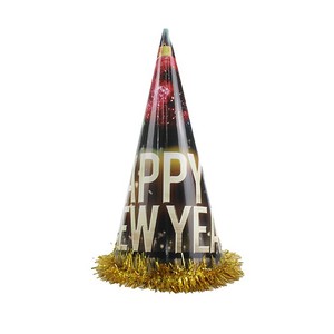 CHAPPEAU EN PAPIER FELICITEES NOUVEL AN H. 34CM - Product Image 1