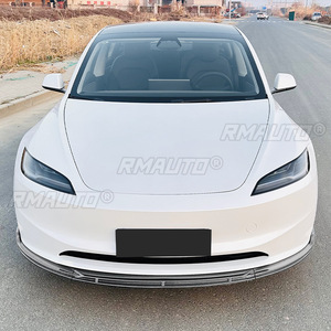 For Tesla Model 3 Body Kit Front Bumper <b>Diffuser</b> Lip Bumper Protector Guard for Tesla Model 3 2024+ <b>Car</b> Accessories - Product Image 3