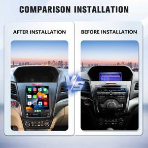 Reproductor Multimedia con Pantalla Táctil de 10.4 Pulgadas, Navegación GPS, Carplay Inalámbrico, Radio Estéreo para Automóvil Android para Honda Acura ILX 2013-2021 - Product Image 2