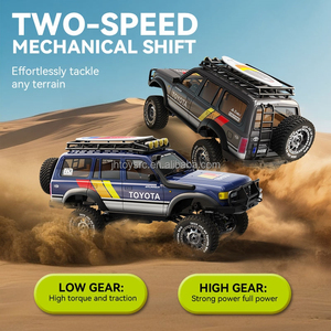 JXC5826 Camion RC tout-terrain 4Runner Land Cruiser LC80 sous licence, échelle 1:12, avec télécommande proportionnelle 2.4G - Product Image 4