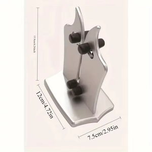 Aiguiseur de couteaux de cuisine écologique LM Professional avec acier et pierre à aiguiser - Product Image 2