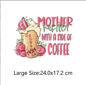 Fête des mères Maman Conceptions de transfert de chaleur personnalisées <span class=keywords><strong>Film</strong></span> clair Fête des mères maman Sérigraphie Dtf transferts de chaleur pour T-shirts - Product Image 6